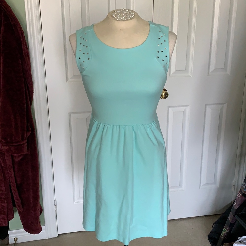 Turquoise Forever 21 Dress